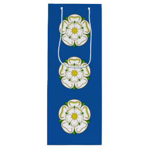 Pour Bouteille Drapeau du Yorkshire Sac cadeau de vin