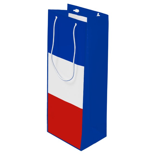 Pour Bouteille Drapeau Sac cadeau Schleswig-Holstein (Devant Angle)