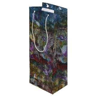 Pour Bouteille Sac cadeau de vin de colibris en vol