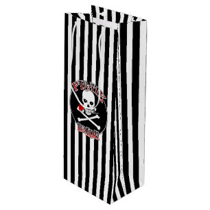 Pour Bouteille Sac cadeau de vin de mariée pirate