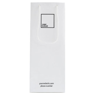 Pour Bouteille Sac cadeau personnalisé avec logo