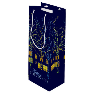 Pour Bouteille Sac cadeau Vin Lights Vin
