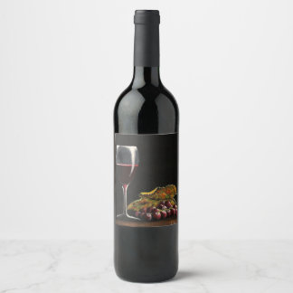 Pour Bouteilles De Vin Étiquette