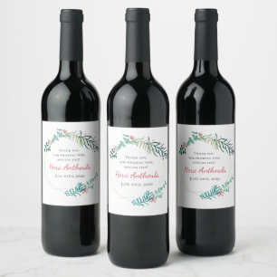 Pour Bouteilles De Vin Étiquette Hera Wine Bottle