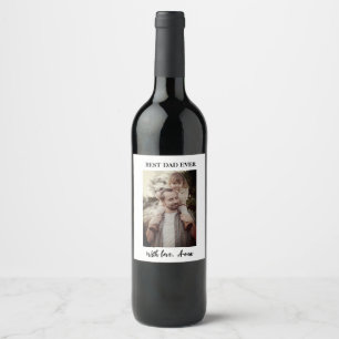 Pour Bouteilles De Vin "Modèle Étiquette personnalisé"