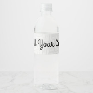 Pour Bouteilles D'eau Ajouter votre photo/design - Étiquette de bouteill