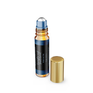 Pour Bouteilles D'eau Étiquette de flacon de parfum à bille en feuille n