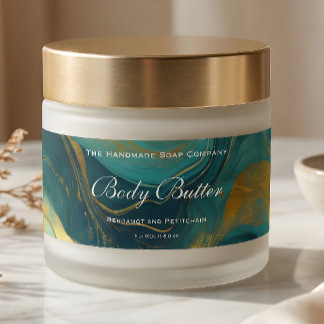 Pour Bouteilles D'eau Étiquette de pot de beurre corporel cosmétique sar