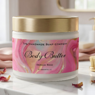 Pour Bouteilles D'eau Étiquette de pot de cosmétique Beurre Corporel Mar