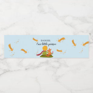 Pour Bouteilles D'eau Oh mon garçon Notre petit Prince Étiquette de bout