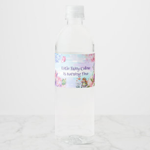 Pour Bouteilles D'eau Petit anniversaire fée étiquette de bouteille d'ea