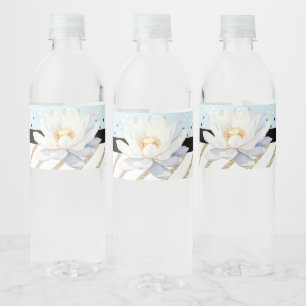 Pour Bouteilles D'eau Spa Jour Anniversaire Fête Étiquette de bouteille 