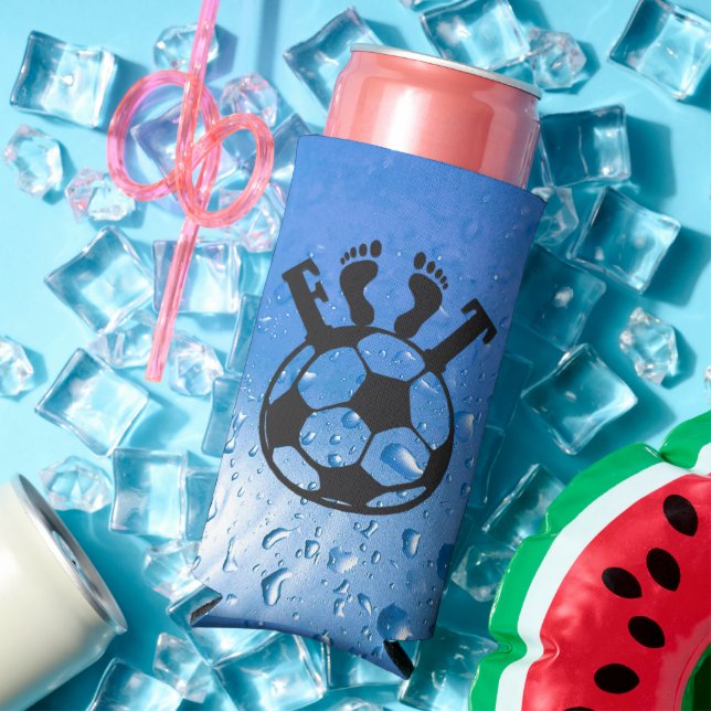 Pour Canette Slim Rafraîchisseur - Frozen Footprint (Été in situ)