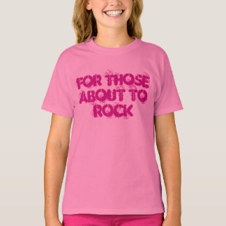 Pour ceux sur le point de rocher TShirt