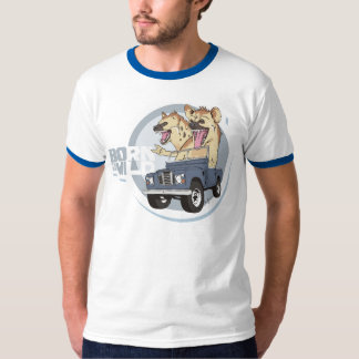 (Pour être) T-shirt sauvage né d'hyènes de rock