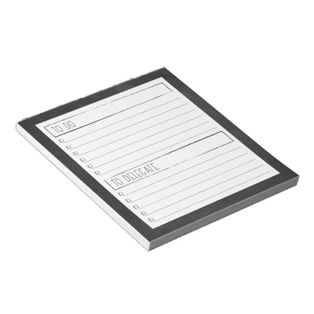 Pour faire et pour déléguer des blocs-notes (Incliné)