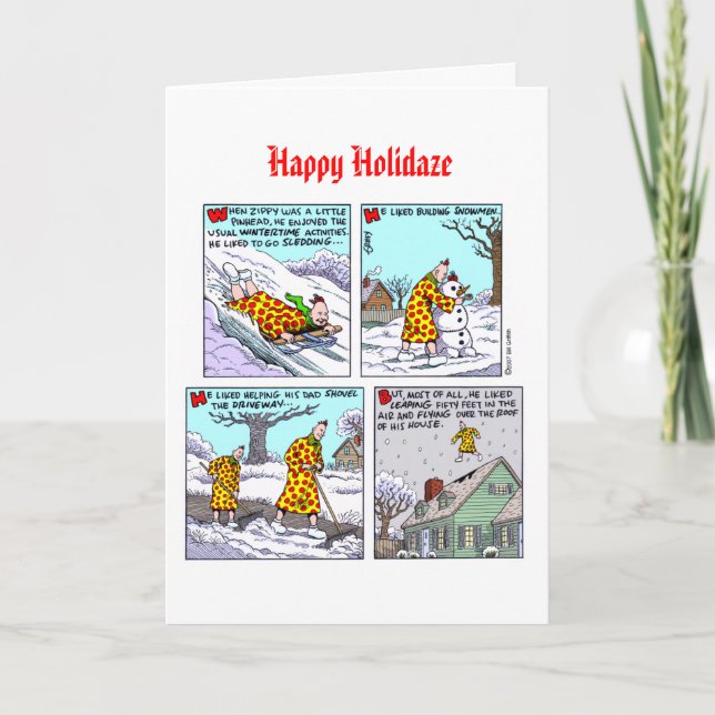 Pour Fêtes Annuelles 2013 cartes de Noël énergiques (Devant)