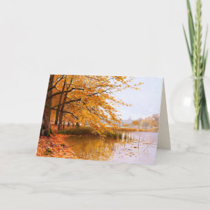 Pour Fêtes Annuelles Bénédiction d'action de grâce. Cartes de voeux
