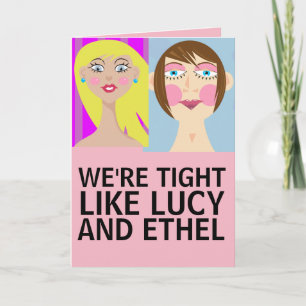 POUR FÊTES ANNUELLES BFF, BEST AMIS FOREVER GREETING CARTES