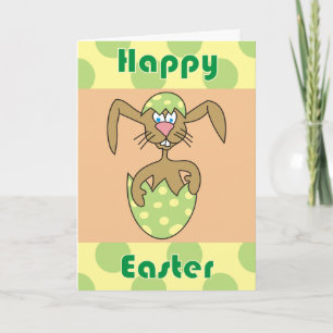 Pour Fêtes Annuelles Boeuf mignon en Pois des oeufs Cartes de Pâques