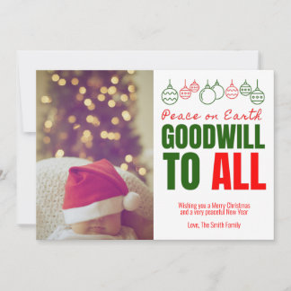 Pour Fêtes Annuelles Bonne volonté à tous les Cartes photos