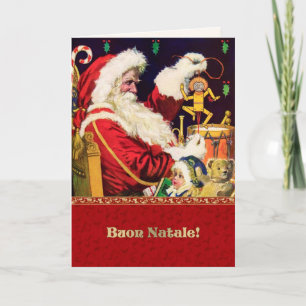Pour Fêtes Annuelles Buon Natale. Cartes de Noël en italien