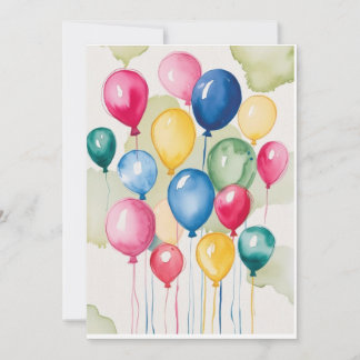 Pour Fêtes Annuelles Cartes à ballonnet