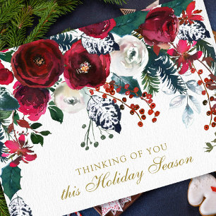 Pour Fêtes Annuelles Cartes de fin de année de Noël sympathiques   Bouq