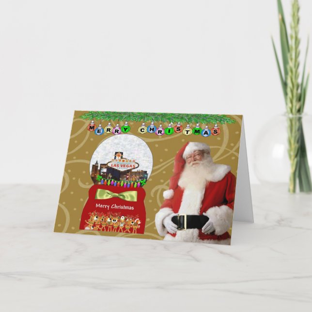 Pour Fêtes Annuelles Cartes de Noël (Devant)