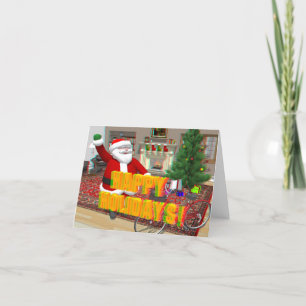 Pour Fêtes Annuelles Cartes de Noël 3D