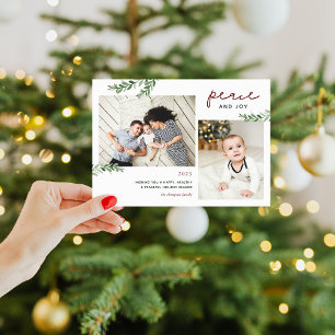 Pour Fêtes Annuelles Cartes de Noël   Branches de verdure 2 Photo