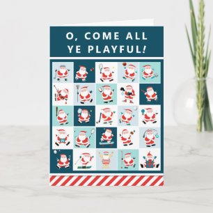 Pour Fêtes Annuelles Cartes de Noël d'affaires