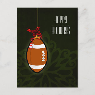 Pour Fêtes Annuelles Cartes de Noël de football
