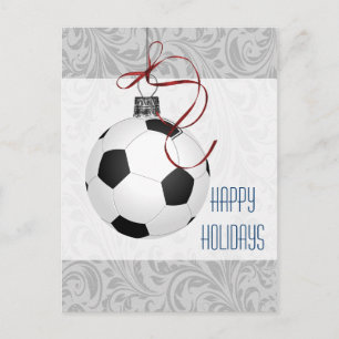 Pour Fêtes Annuelles Cartes de Noël de joueur de football