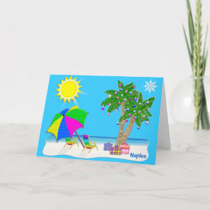 Pour Fêtes Annuelles Cartes de Noël de Naples la Floride.