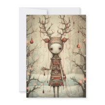 Cartes de Noël de spectacle de freaks