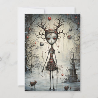 Pour Fêtes Annuelles Cartes de Noël de spectacle de monstres