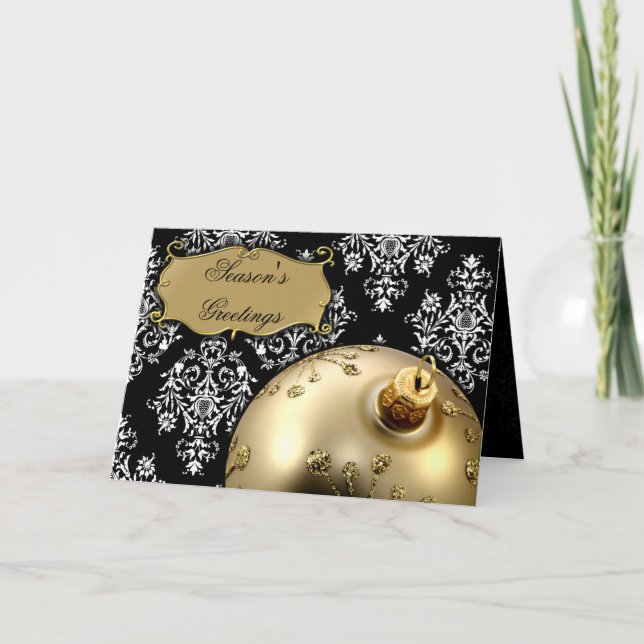 Pour Fêtes Annuelles Cartes de Noël d'entreprise (Devant)