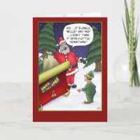 Cartes de Noël drôles : Tintement ce qui ?