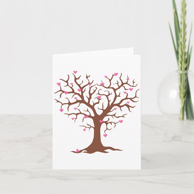 Pour Fêtes Annuelles Cartes de notes de l'arbre Valentines (Créateur téléchargé)