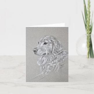 Pour Fêtes Annuelles Cartes de notes Golden Retriever