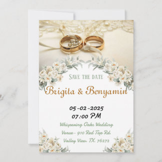 Pour Fêtes Annuelles Cartes de Soirée de Mariage.