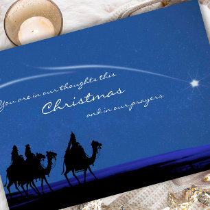 Pour Fêtes Annuelles Cartes de Sympathie Noël   Étoile lumineuse