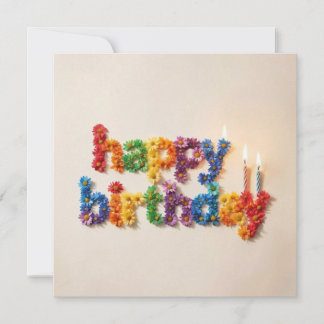 Pour Fêtes Annuelles Cartes de vœux d'anniversaire
