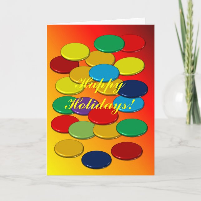 Pour Fêtes Annuelles Cartes de voeux de Noël (Devant)