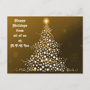 Pour Fêtes Annuelles Cartes de voeux de Noël de l'entreprise
