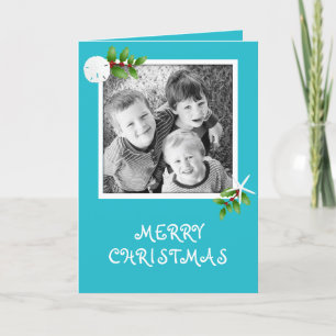 Pour Fêtes Annuelles Cartes de voeux de Noël Sea Stars pliées