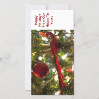 Pour Fêtes Annuelles Cartes de voeux de vacances de Noël