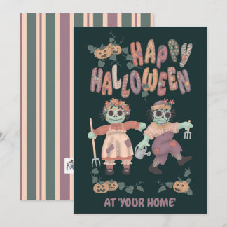 Pour Fêtes Annuelles Cartes de vœux Halloween Rag Doll Zombies (1)
