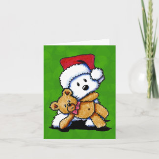 Pour Fêtes Annuelles Cartes de voeux Nounours de Noël